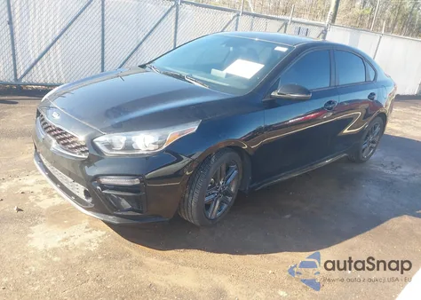 2021 Kia Forte Gt-Line из США, поврежденный, VIN 3KPF34AD7ME340110